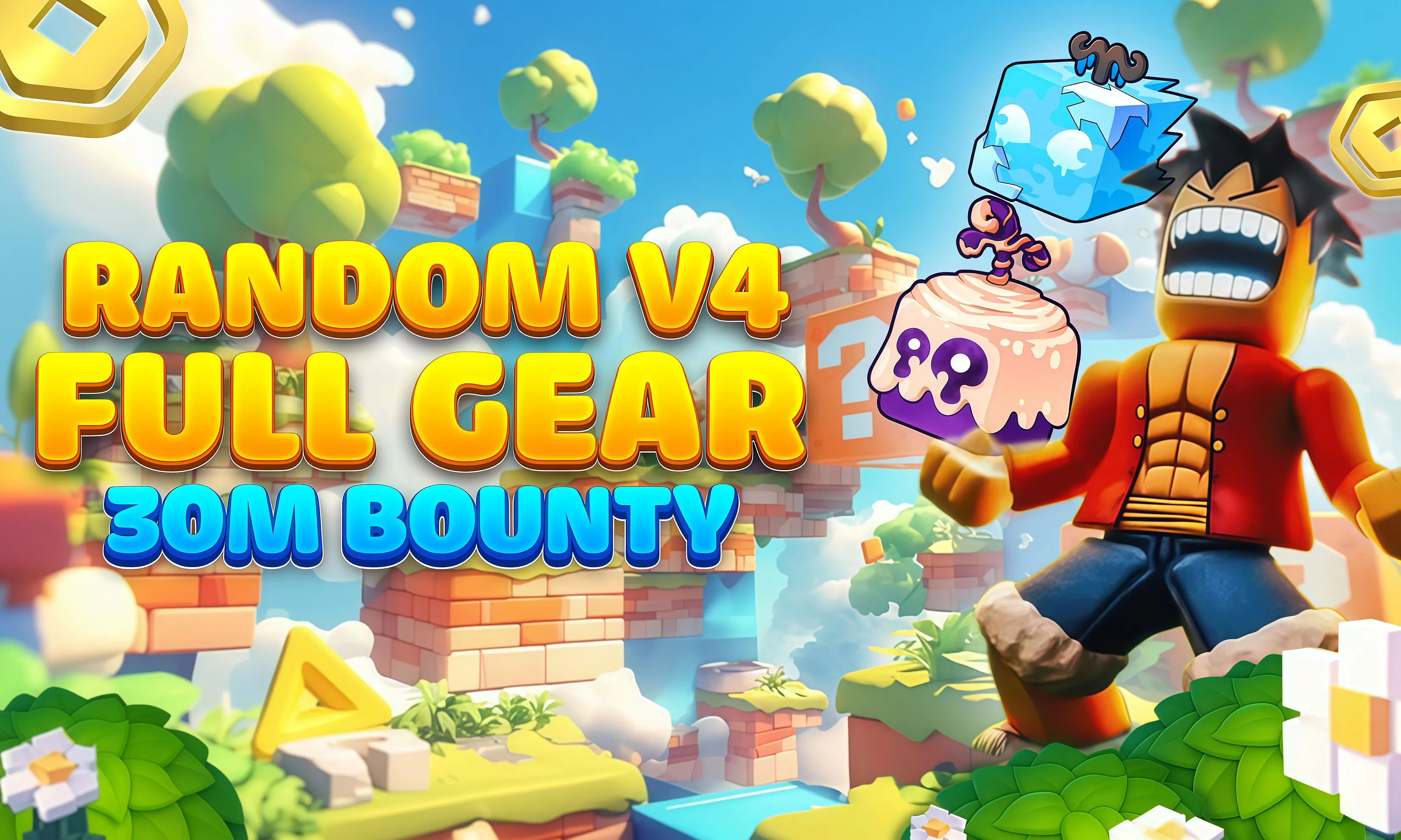 Random Acc Tộc V4 Full Gear 30M Bounty